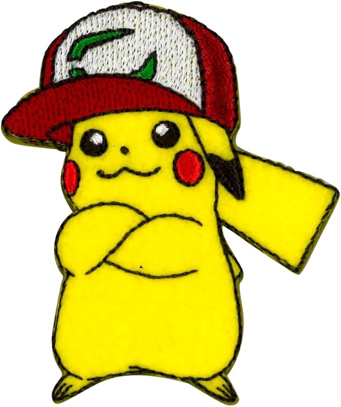 米诺达 口袋妖怪装饰徽章 小智的皮卡丘(紧密斗篷的帽)t01d9060